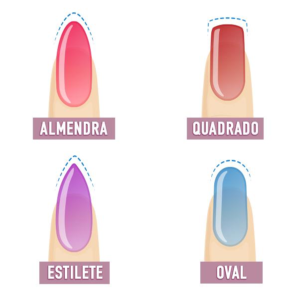 Formato da unha - como escolher o que mais se adequa à sua m