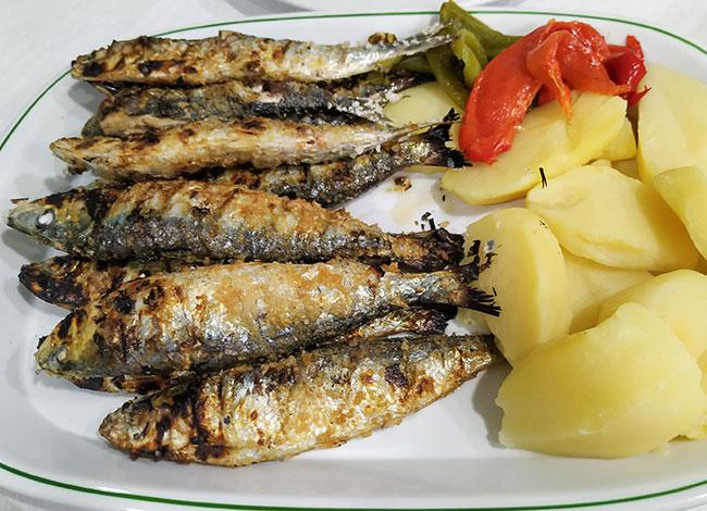 Receitas com menos de 30' - Sardinhas grelhadas